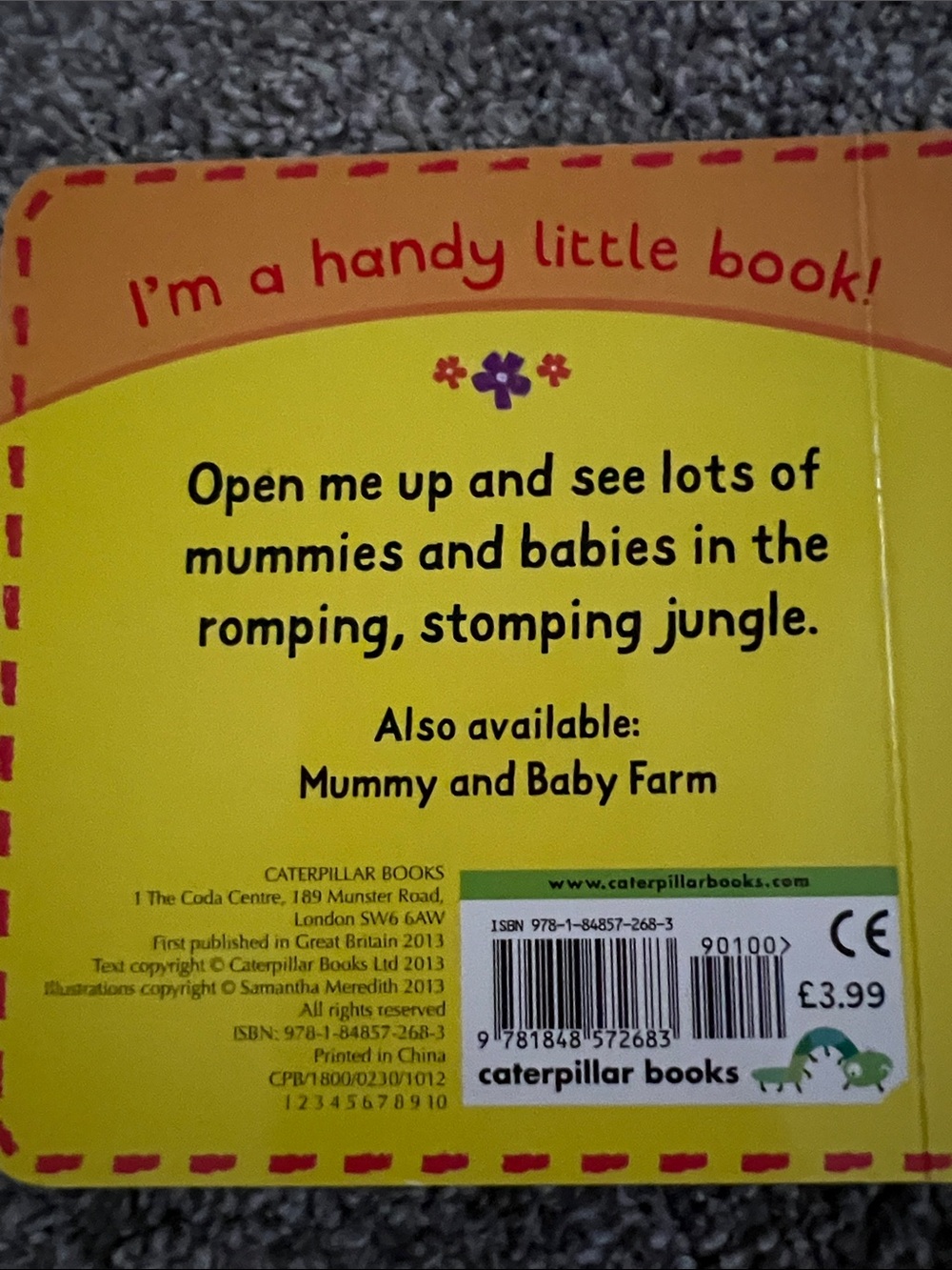 Jungle Board Book - Picture 3 of 4